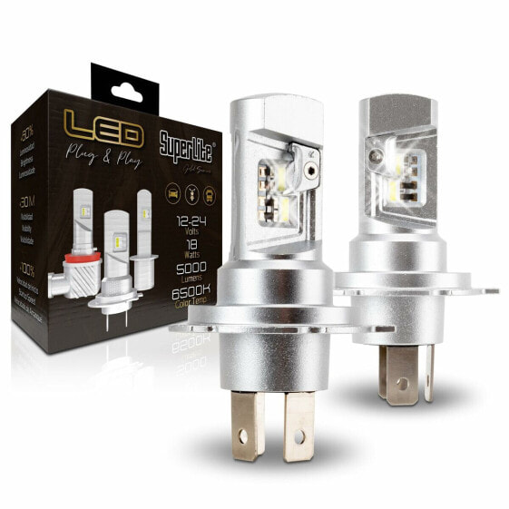 галоген LED комплект для переоборудования Superlite Gold H4 18 W LED