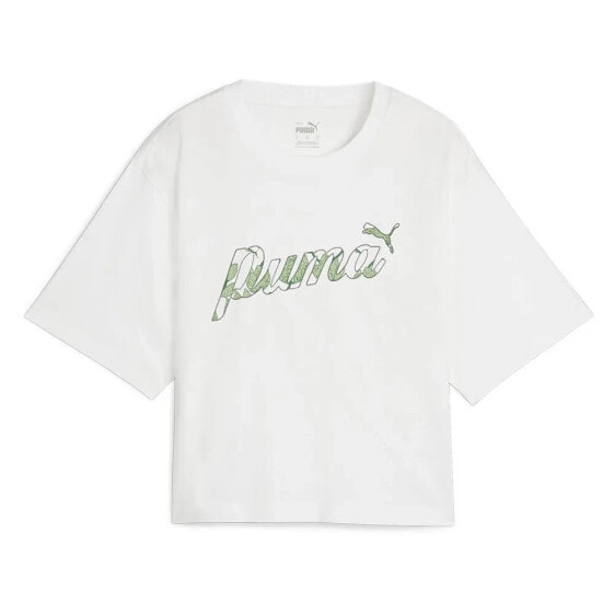 PUMA Ess+ Blossom Graphic short sleeve T-shirt