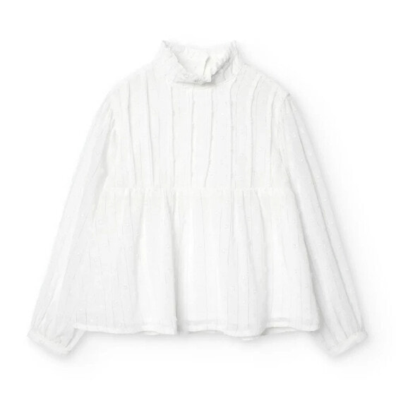 BOBOLI Gauze Plumeti long sleeve shirt