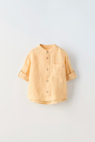 Рубашка ZARA для мальчиков из льна