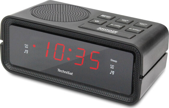 Radiobudzik TechniSat DIGICLOCK 2 - czarny (76-4902-00)