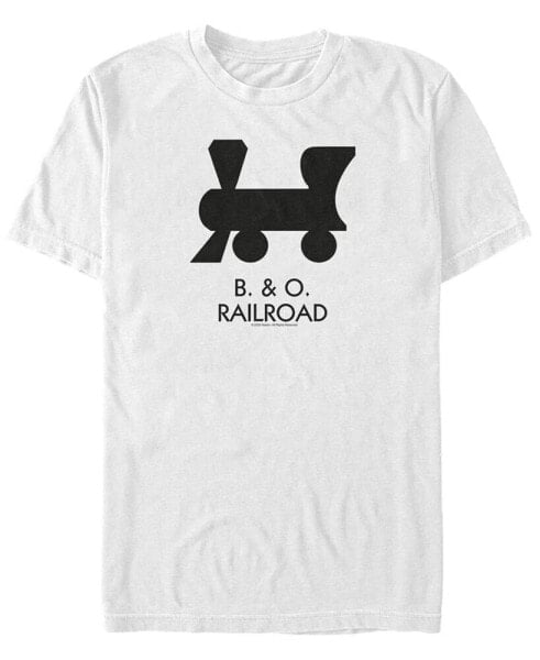 Men's B and O Railroad Short Sleeve Crew T-shirt