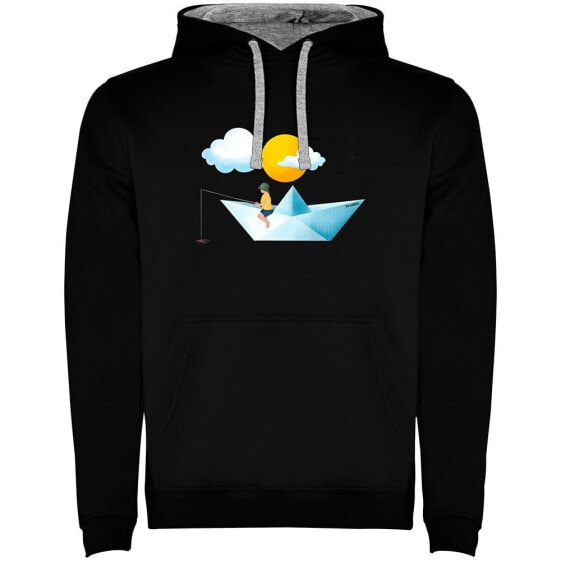 KRUSKIS Paper Boat Two-Colour hoodie