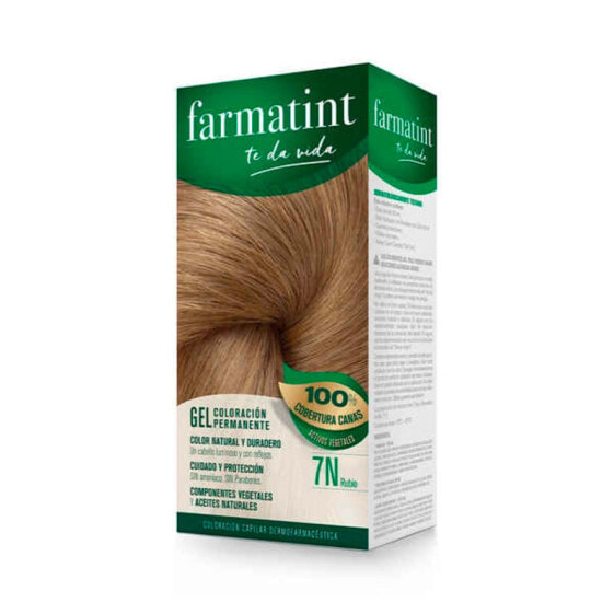 Farmatint	Permanent Coloring Gel No. 7N Перманентная краска для волос на растительной основе и маслах без аммиака, оттенок светлый