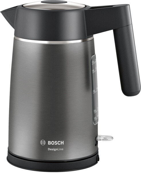 Bosch TWK5P475 - 1.7 L - 2400 W - Grey - Stainless steel - Water level indicator - Cordless