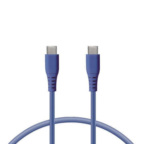 Дата-кабель с USB KSIX Синий 1 m