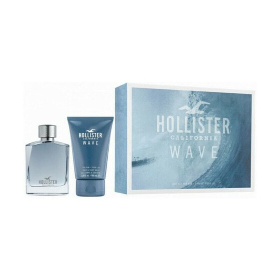 Men's Perfume Set Wave for Him Hollister EDT (2 pcs)