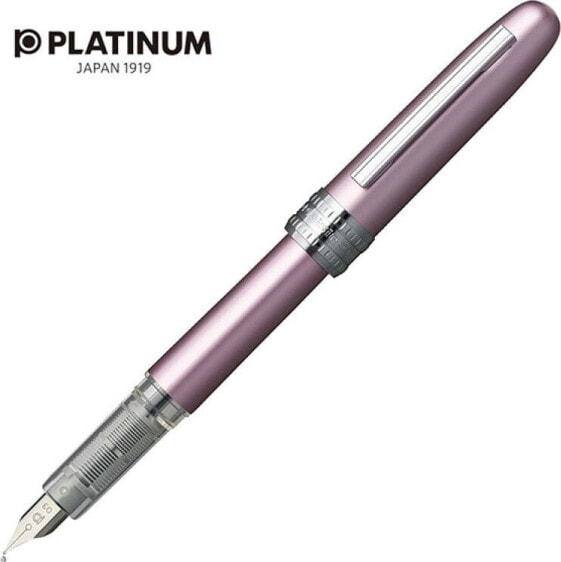 Перьевая ручка Platinum Plaisir Pink, F, розовая