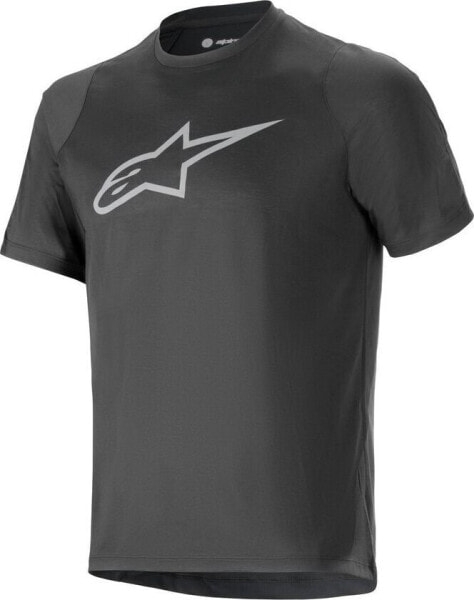 Alpinestars Koszulka krótki rękaw ALPINESTARS A-DURA DRI OSCAR SS JERSEY, Black Reflecitve Rozmiar: M