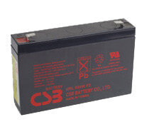 CSB Battery CSB HRL634W - Sealed Lead Acid (VRLA) - 6 V - Blue,Purple - 34 Wh - ISO 9001 - ISO 14001 - 34 x 151 x 98.3 mm