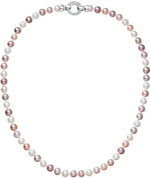 Colored Pearl Necklace Pavona 22004.3 A