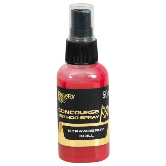 BENZAR MIX Concourse Spray 50ml Strawberry&Krill Liquid Bait Additive