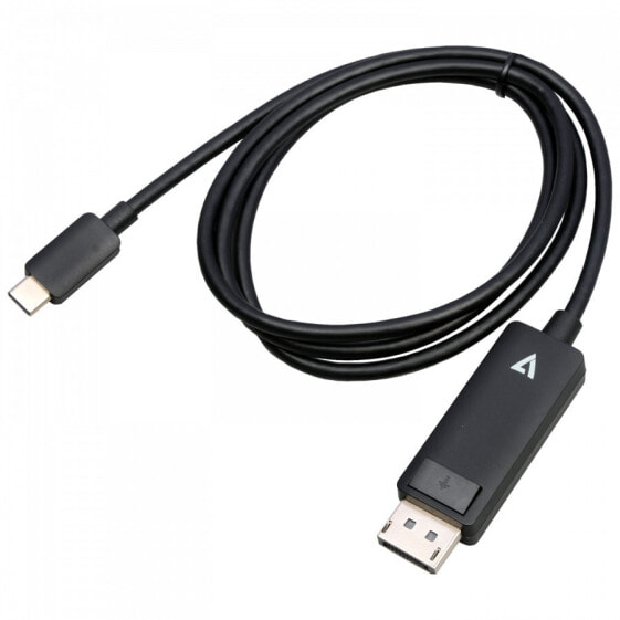 V7 V7USBCDP14-1M - 1 m - DisplayPort - USB Type-C - Male - Male - Straight