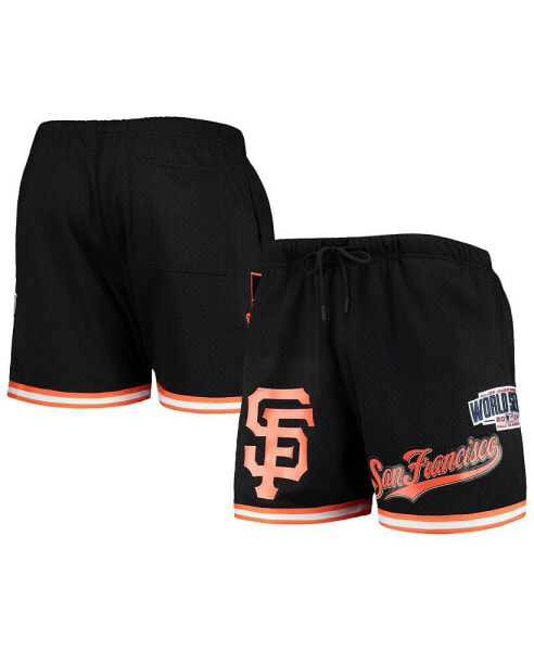 Men's Black San Francisco Giants 2014 World Series Mesh Shorts