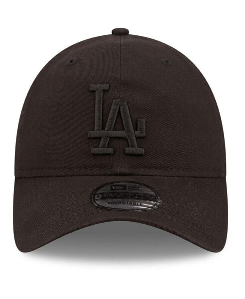 Men's Los Angeles Dodgers Black On Black Core Classic 2.0 9TWENTY Adjustable Hat