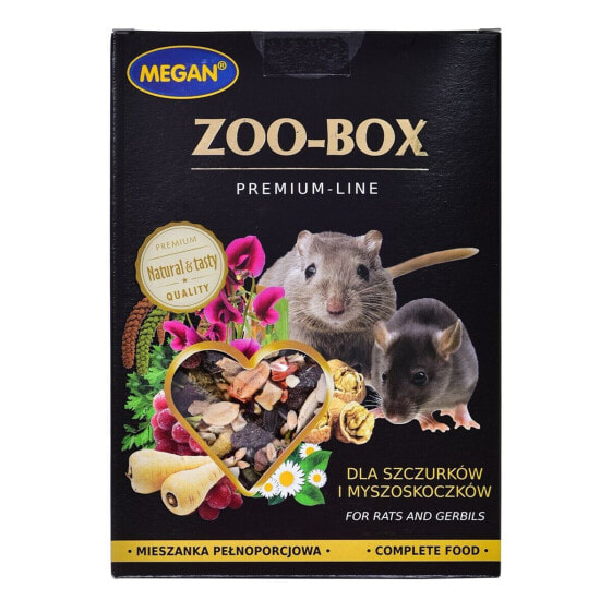 Фураж Megan Zoo-Box Premium Line Растительный крыса грызуны 550 g
