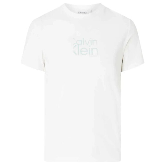 CALVIN KLEIN Matte Front Logo short sleeve T-shirt