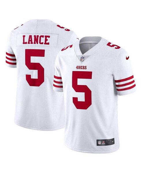 Men's Trey Lance White San Francisco 49ers Vapor Limited Jersey
