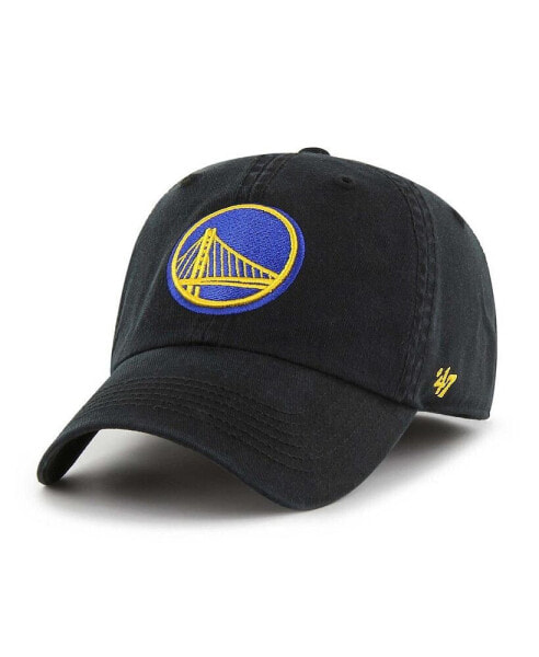 Men's Black Golden State Warriors Classic Franchise Fitted Hat