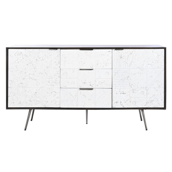 Sideboard DKD Home Decor 150 x 43 x 80 cm White Dark brown Mango wood