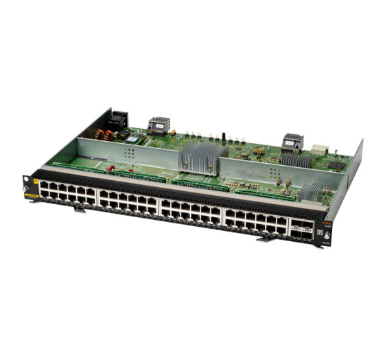 HPE a company Aruba 6400 48-port 1GbE Class 6 PoE & 4-port SFP56 v2 - Gigabit Ethernet - 315 mm - 439 mm - 43 mm - 3.2 kg