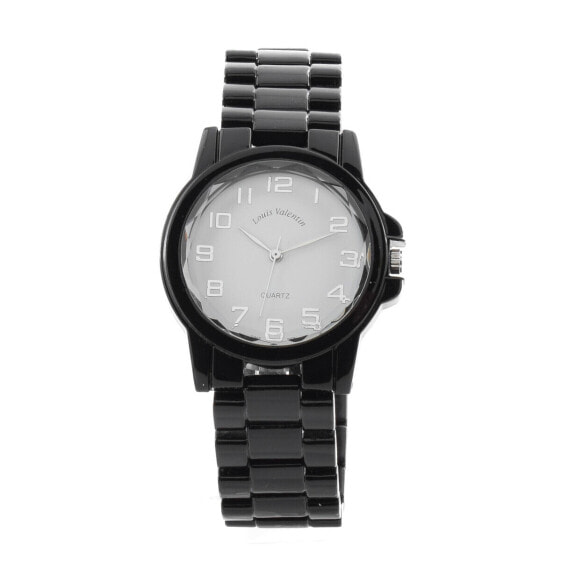 Часы унисекс Louis Valentin LV0027BLK (Ø 35 мм) - Черные, наручные