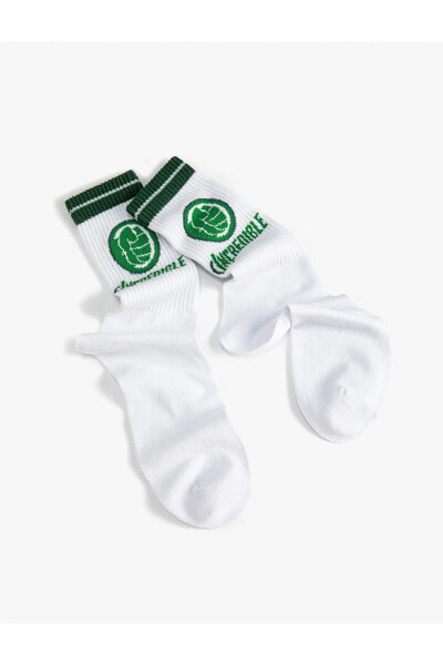 Носки Koton Hulk Socks Embroidered