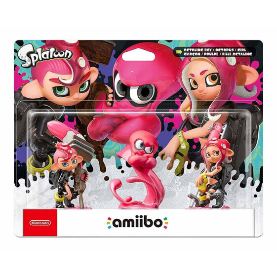 NINTENDO Amiibo Octoling Boy Girl And Octopus