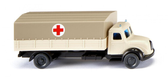 Wiking 094904 - Ambulance model - Preassembled - 1:160 - DRK - Pritschen-Lkw (Magirus) - Any gender - 1 pc(s)