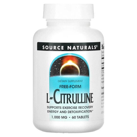 L-Citrulline, 1,000 mg, 60 Tablets