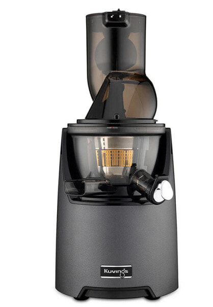 EVO820 Entsafter Slow Juicer 50 U/Min 82 mm Einfüllöffnung - Farbe Gun Metal