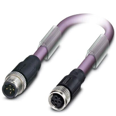 Phoenix Contact Phoenix 1507366 - 1 m - M12 - Male connector / Female connector - Violet - Poland