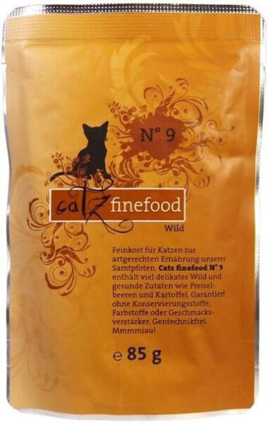 Catz Finefood N.09 Dziczyzna saszetka 85g