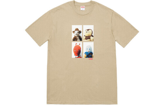 Supreme FW18 Mike Kelley AhhYouth! Tee Clay 艺术家联名款 玩偶印花短袖T恤 男女同款 粘土色 送礼推荐 / Футболка Supreme FW18 Mike Kelley AhhYouth Tee Clay T SUP-FW18-290