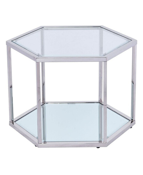 Radha Modular Hexagonal Coffee Table, 24"