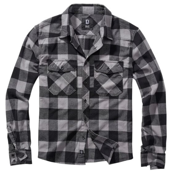 BRANDIT Check long sleeve shirt