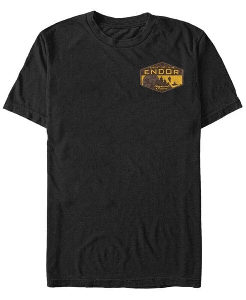 Star Wars Men's Forest Moon of Endor Short Sleeve T-Shirt
