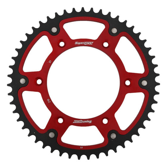 SUPERSPROX Stealth 51D RST210X51RED rear sprocket