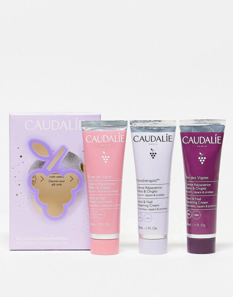 Caudalie The Nourishing Hand Cream Trio - 17% Saving