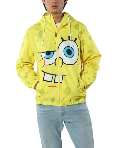 Men's Spongebob Windbreaker Jacket