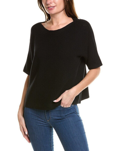 Eileen Fisher Bateau Neck Pullover Women's