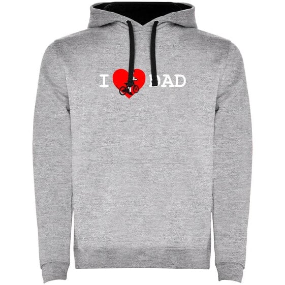 KRUSKIS I Love Dad Two-Colour hoodie