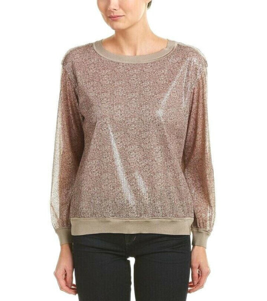 Lafayette 148 New York 152254 Women's Cirilla Pullover Raffia Multi Sz. Large