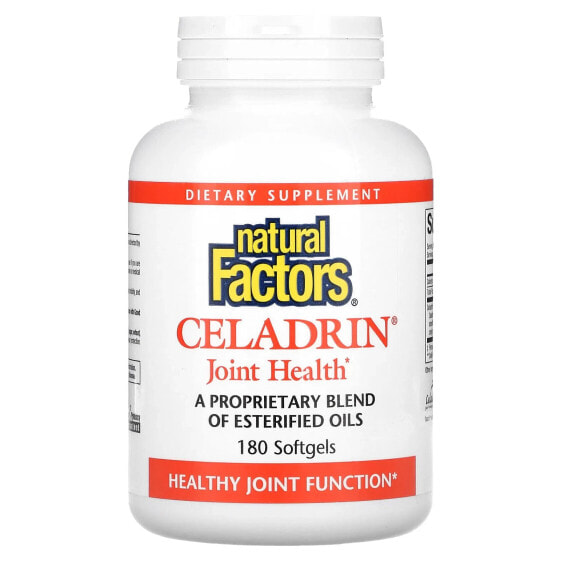 Препарат для суставов Natural Factors Celadrin 180 желатиновых капсул