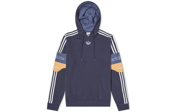 Толстовка мужская Adidas Originals Team Signature Trefoil Hoodie синяя