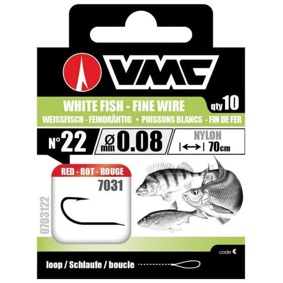 Крючок рыболовный VMC White Fish Fine Wire Tied Hook