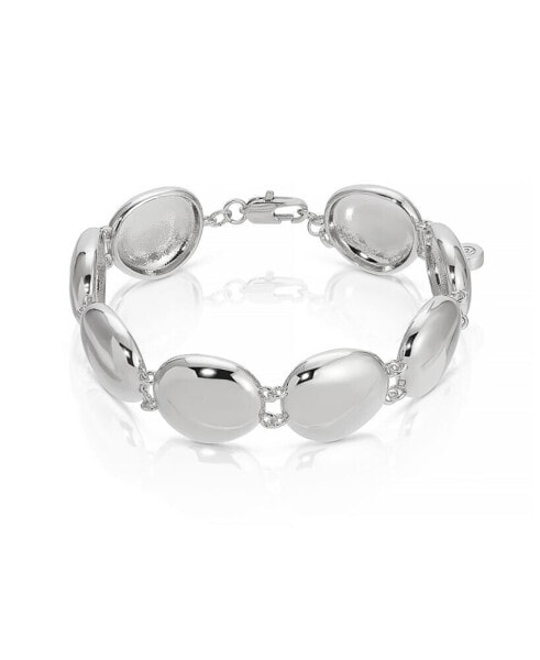 Polished Pebble Linked Bracelet