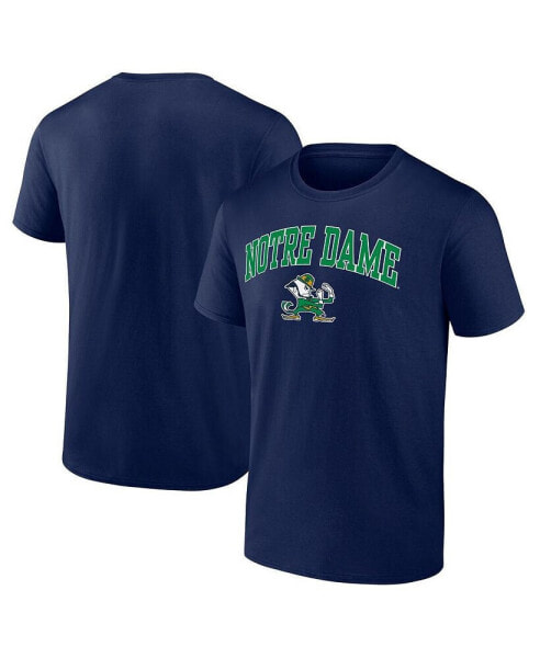 Men's Navy Notre Dame Fighting Irish Campus T-shirt