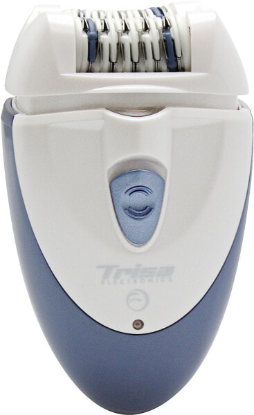 Эпилятор Trisa Double Flex - синий, белый - 56 щипцов - 1.75 м - AC/Аккумулятор - Встроенный аккумулятор - Никель-металлогидридный (NiMH)