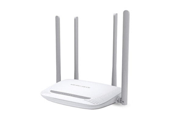 Wi-Fi роутер Mercusys MW325R - 4-го поколения (802.11n) - Однодиапазонный (2.4 ГГц) - Ethernet LAN - Белый - Настольный